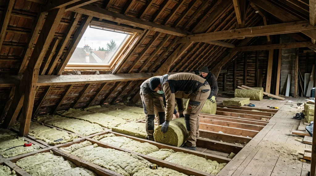 Travaux de rénovation énergétique — isolation et équipements — Audit énergétique à Nancy